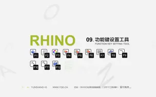 Download Video: 09 Rhino 功能键设置工具