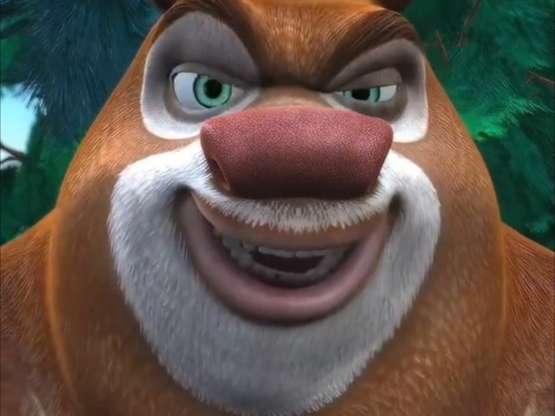 熊大开启仙人模式