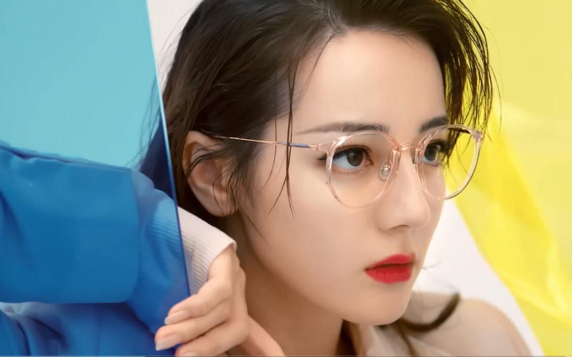 迪丽热巴1080pqina眼镜官方tvc合集