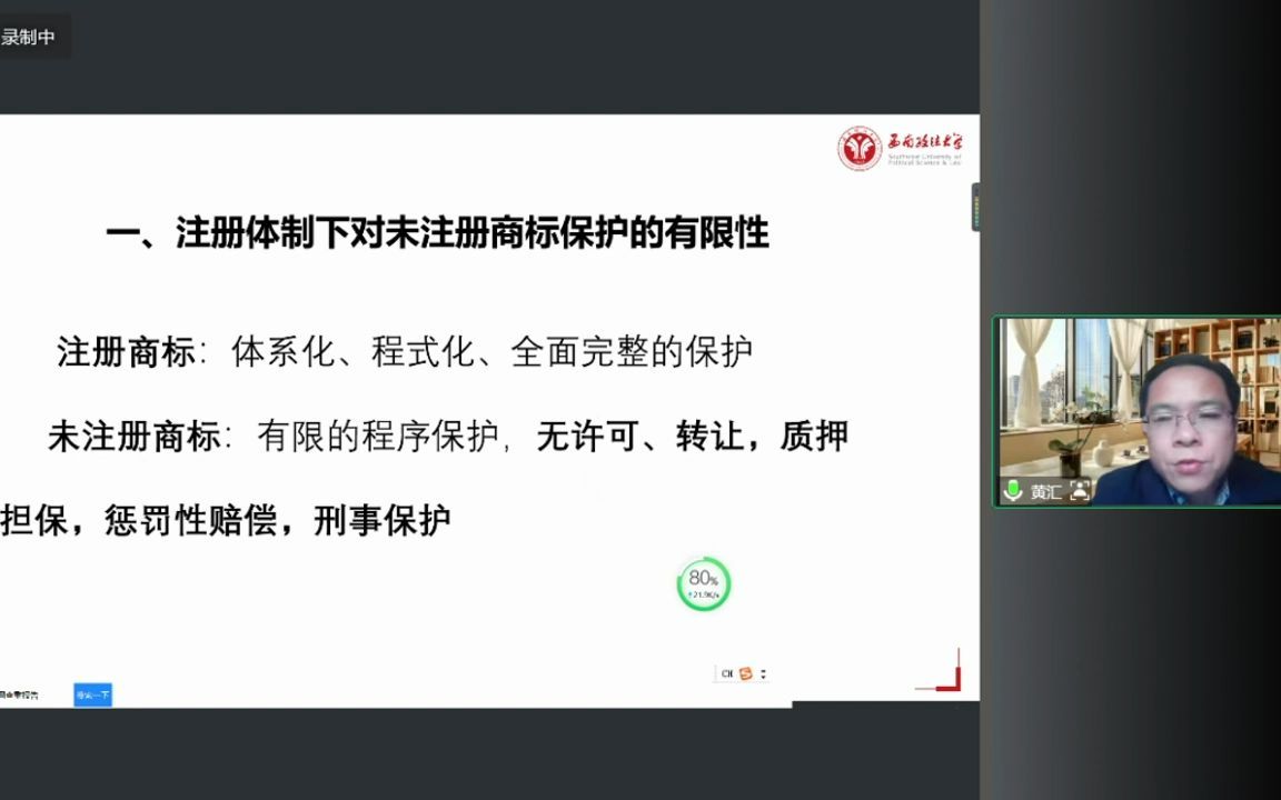 黄汇教授:未注册商标的反不正当竞争法保护进路探讨哔哩哔哩bilibili