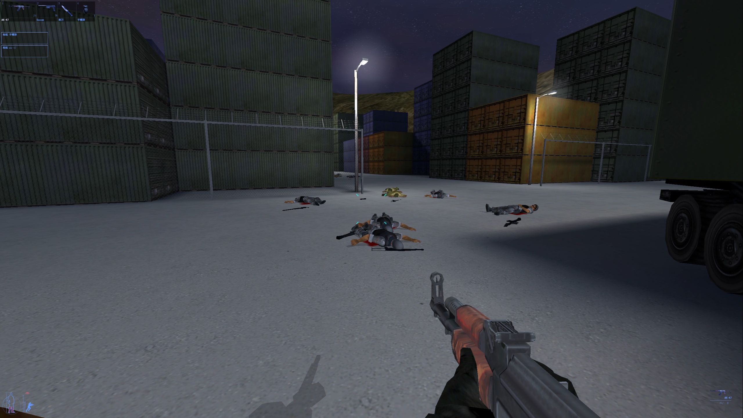 秘密潜入2最高难度第十三关(横扫码头!做回琼斯!