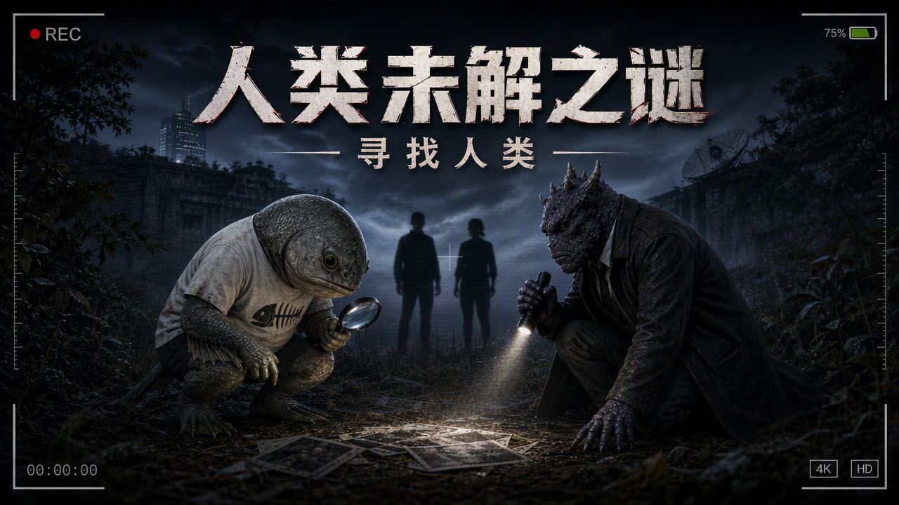 真的...没有人类了