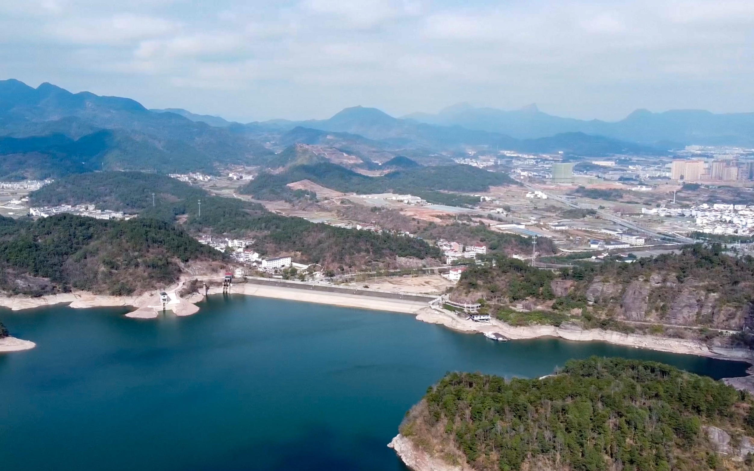 【航拍】浦江·通济湖美景_哔哩哔哩_bilibili