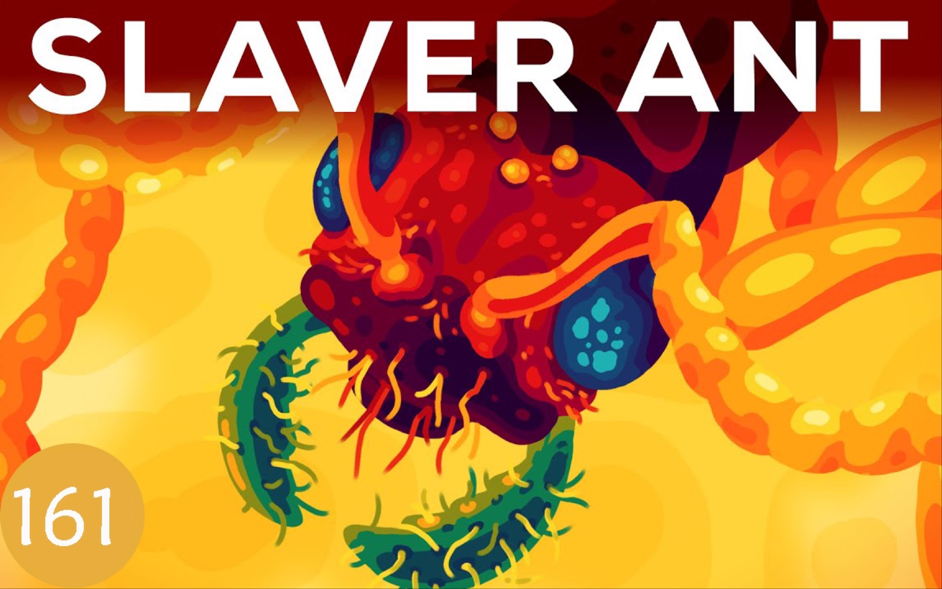 [图]【Kurzgesagt】第161期：最残暴的蚂蚁，悍蚁居然捕捉奴隶！The Most Brutal Ant: The Slaver Ant Polyergus!