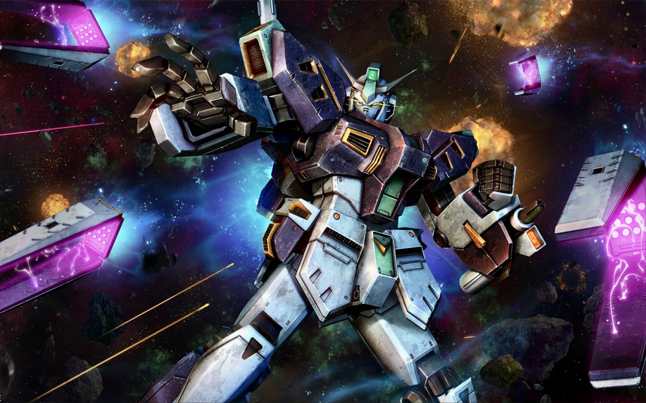 量产型ν高达[f·f装备]11w伤视点【高达战斗行动2】