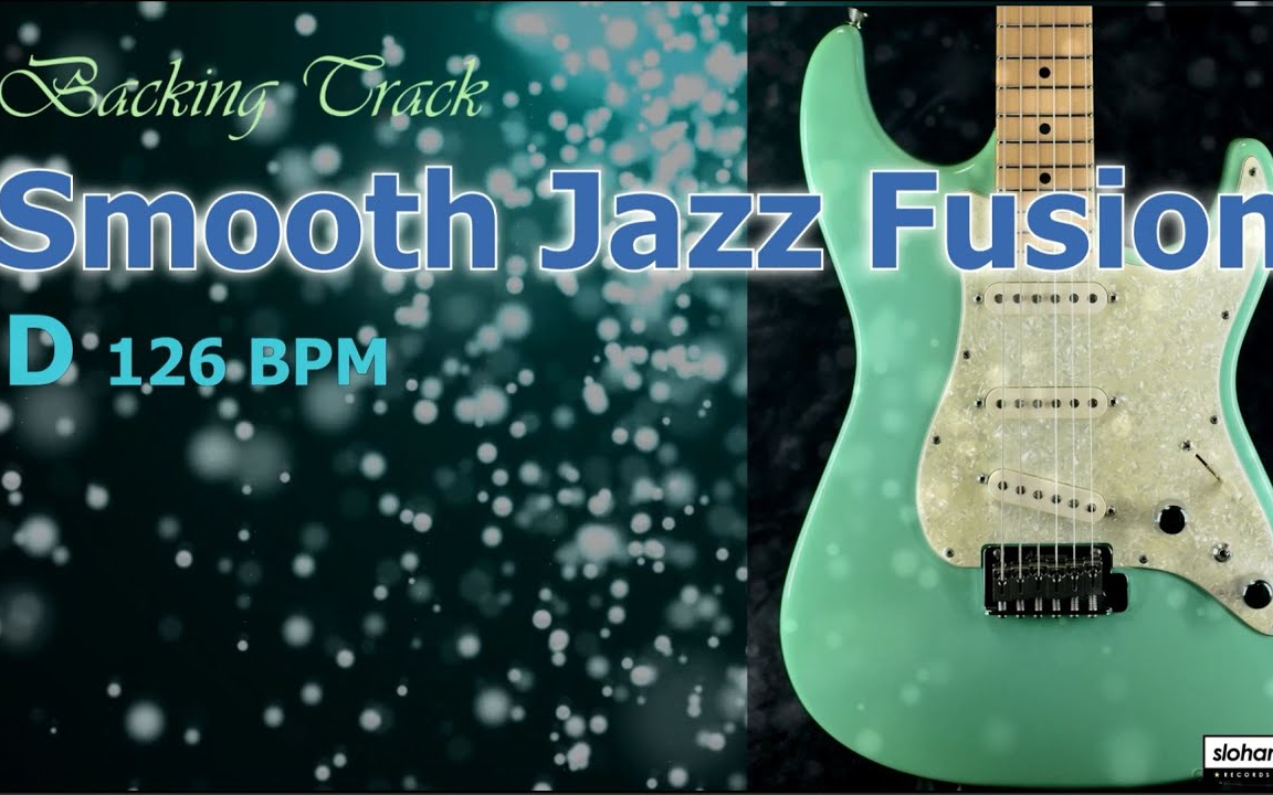 d大调【jazz fusion backing track】in d major