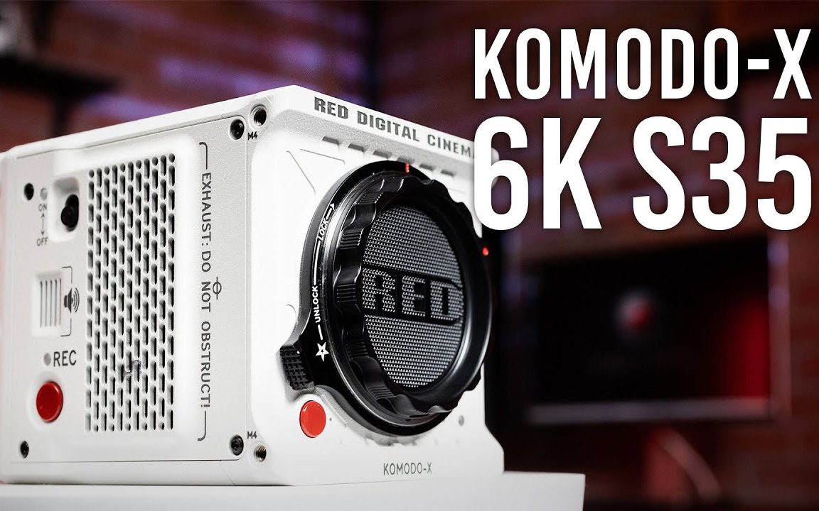 red komodo-x 6k s35|重新设计的传感器以及机身布局!