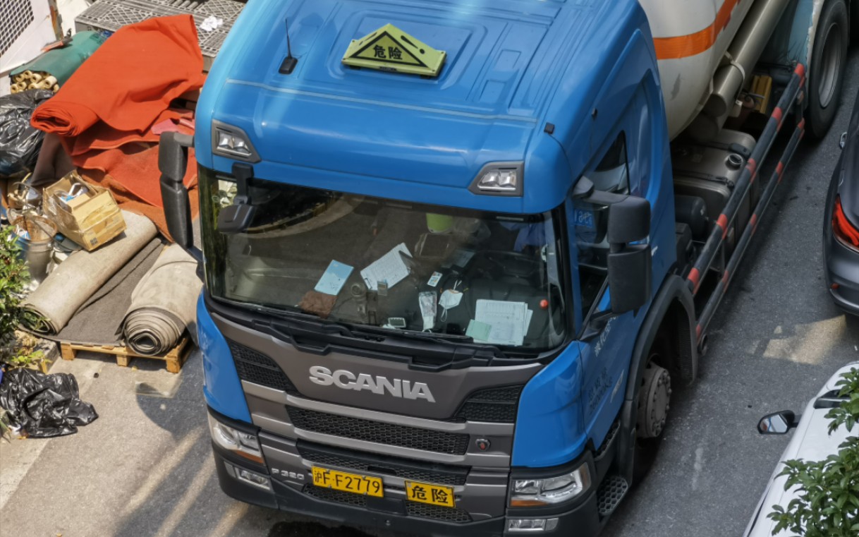 斯堪尼亚液氮运输车