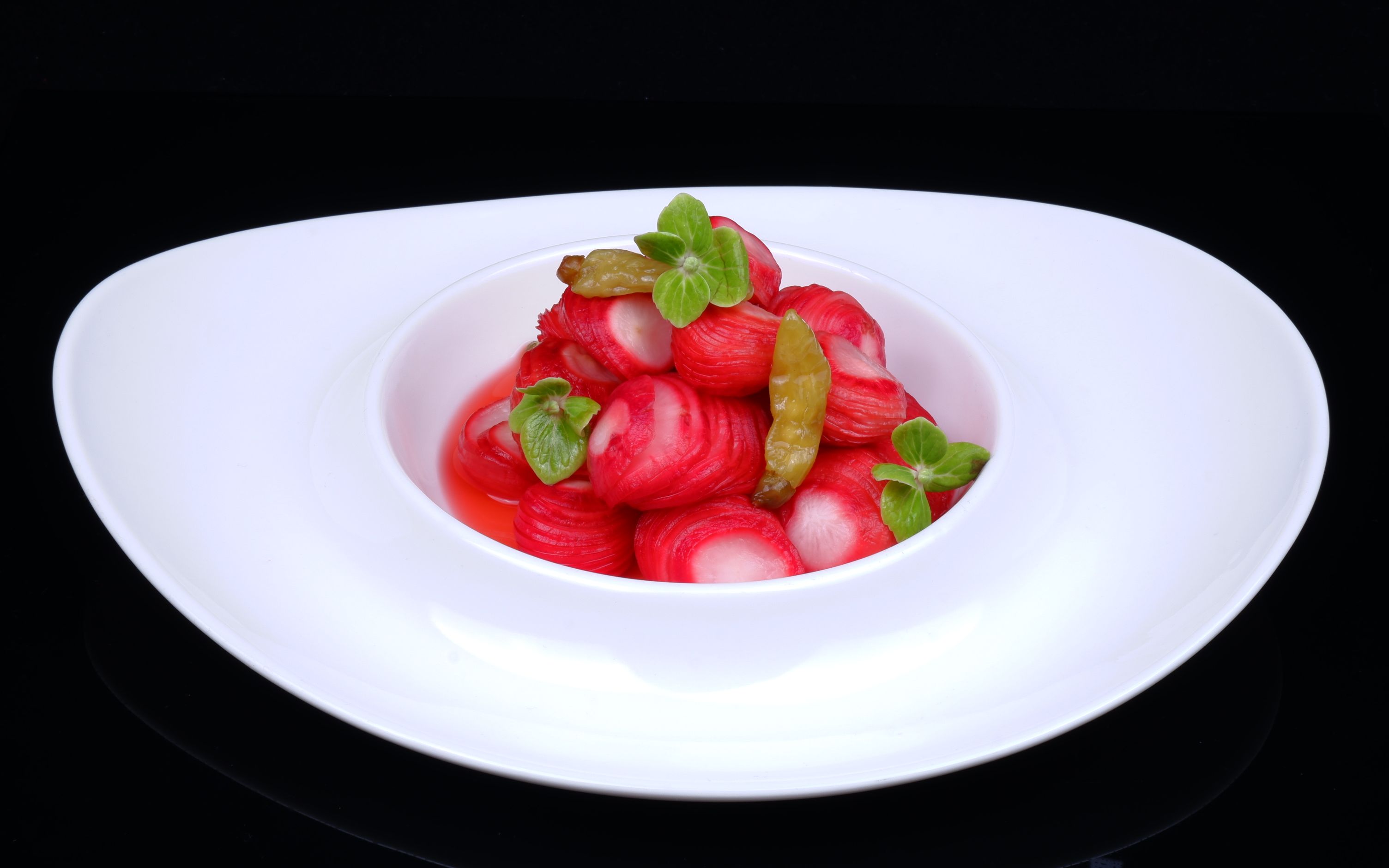 酒店夏季必备爽口开胃冷菜--果醋樱桃萝卜