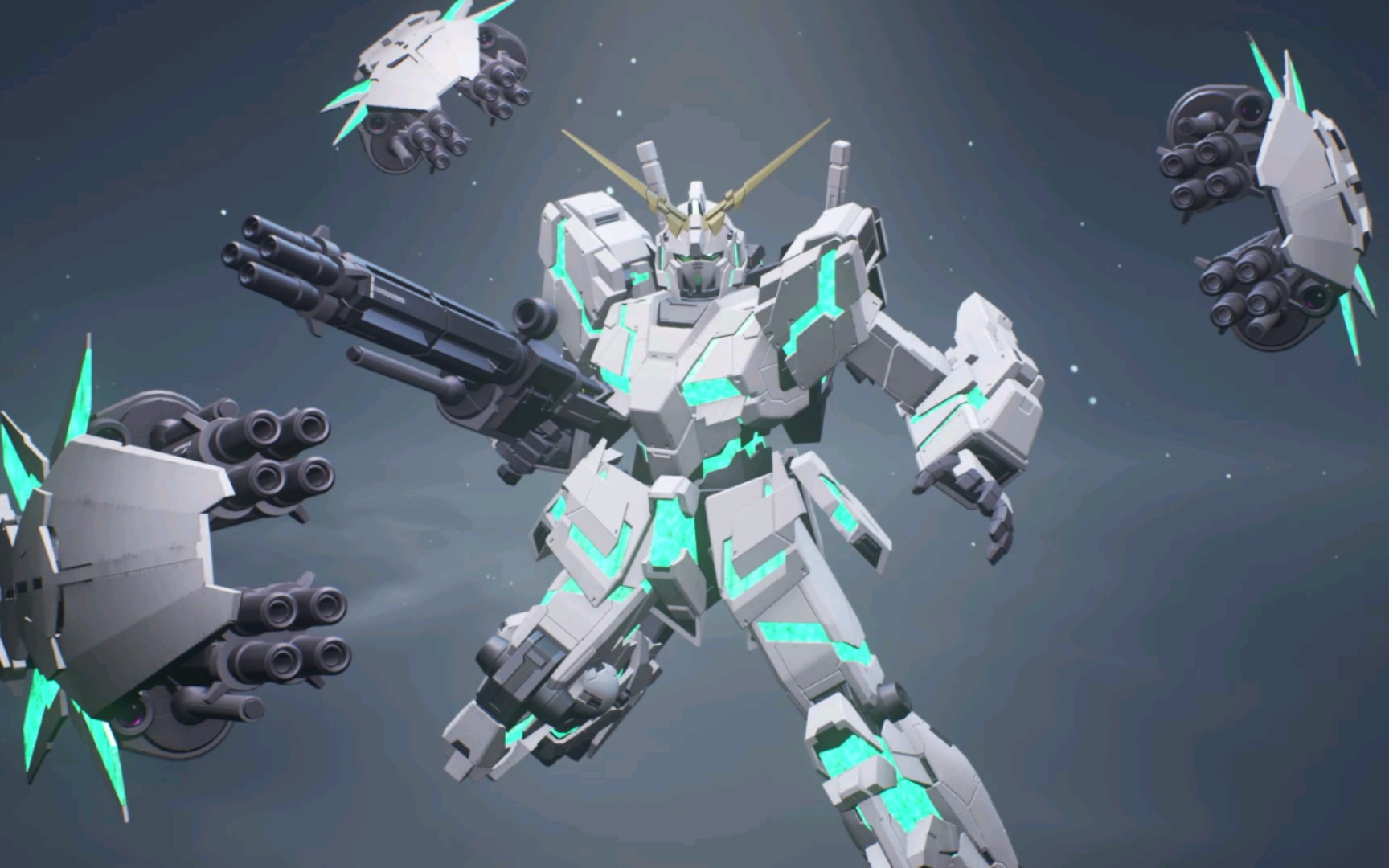 [ps5【高达进化 gundam evolution 机体动画 rx-0 独角兽高达