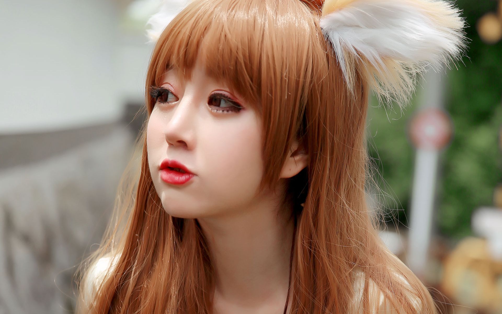 狼与香辛料美女小姐姐cos贤狼赫萝隣にいるよ小清水亜美