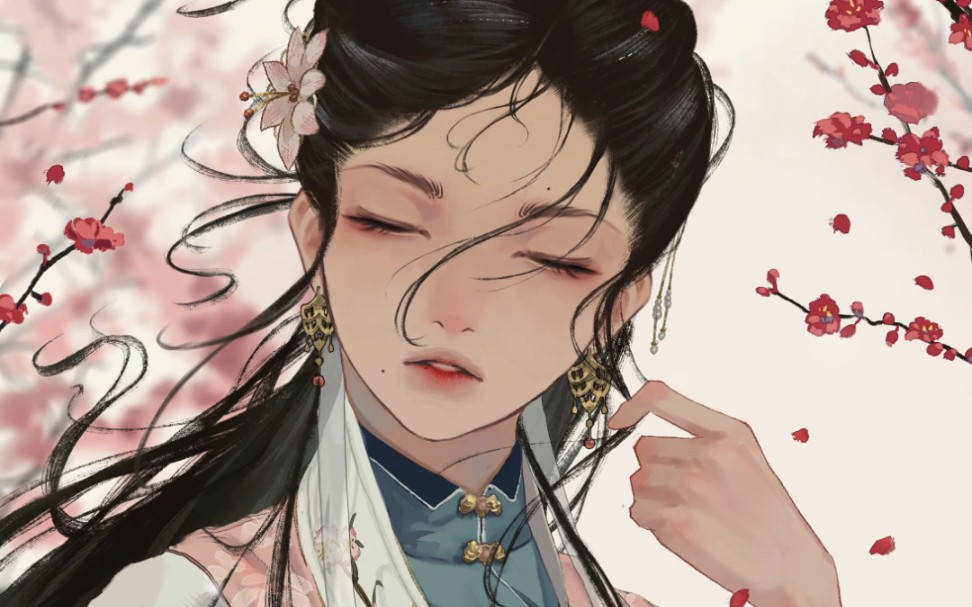 一分钟古风人物上色