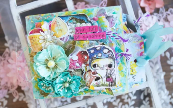 【Junk journal】超简单长款信封制作素材收纳本 迷你相册|Mini Album Scrapbooking哔哩哔哩bilibili