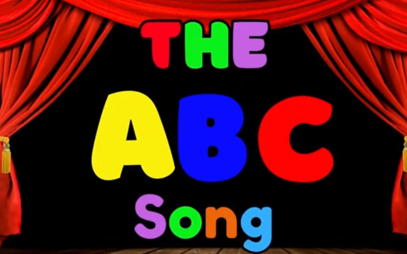 ABC Song  儿童英文字母歌曲哔哩哔哩bilibili