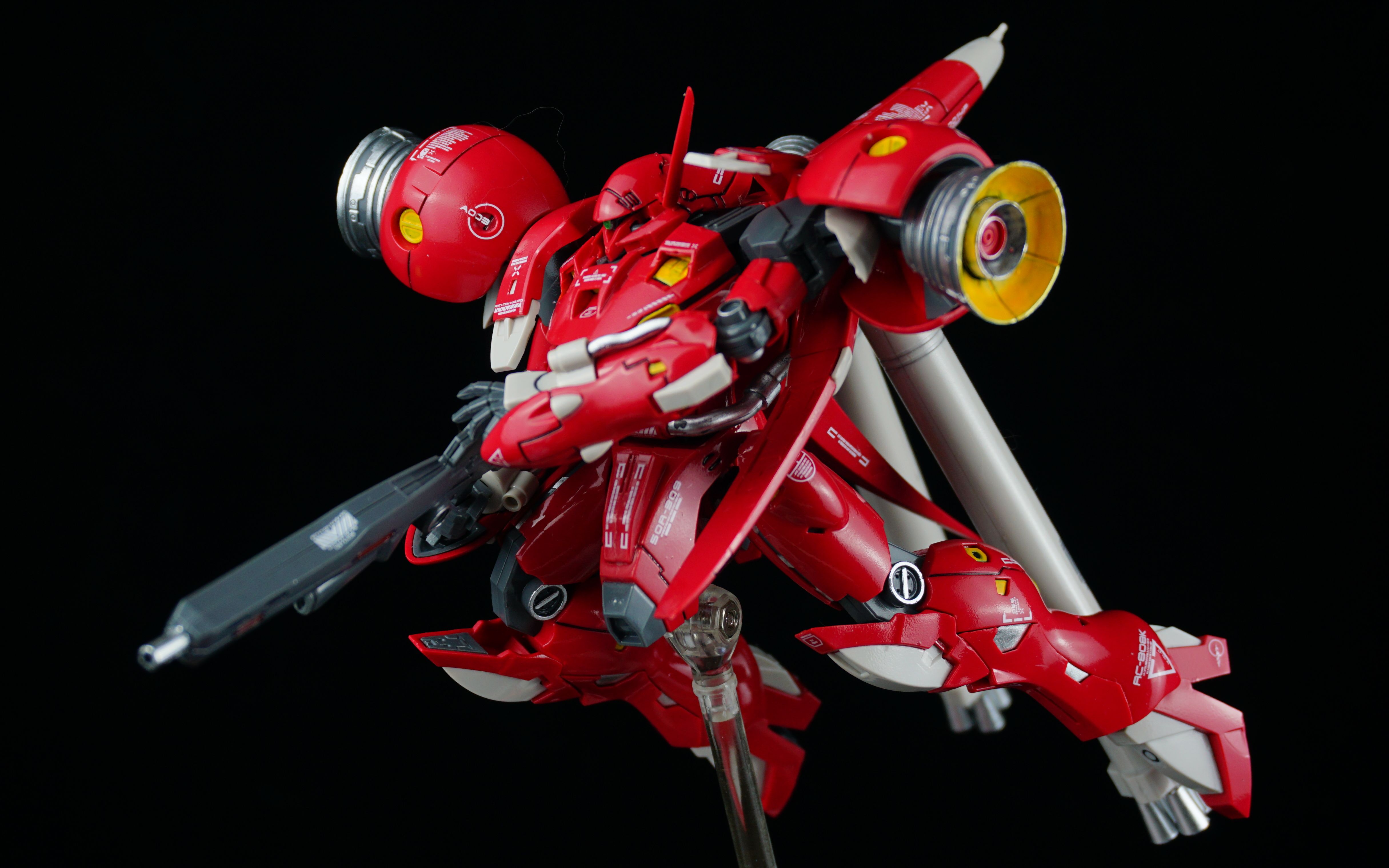 模玩贫测 第120集 龙桃子 hg 红色角马_哔哩哔哩_bilibili