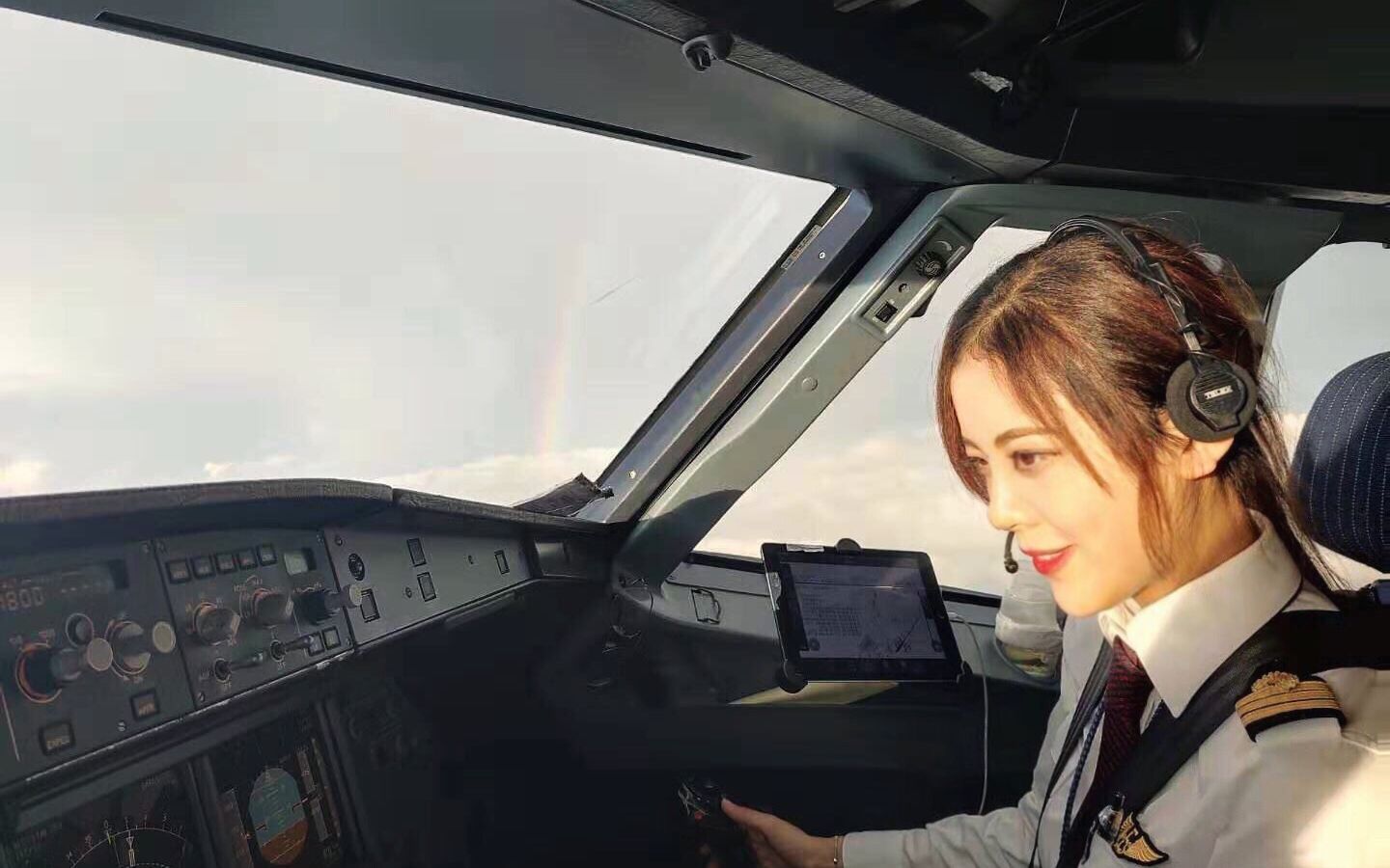 女飞行员的生活