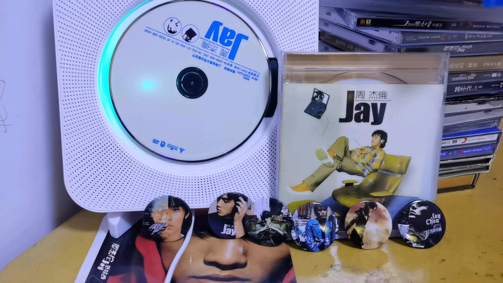 周杰伦首张个人同名专辑jay专辑主打歌可爱女人cd版