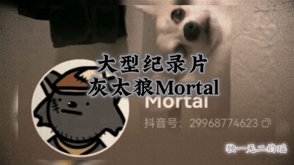 [图]大型纪录片之《灰太狼Mortal》愿世界没有疾病，希望大家早睡早起，身体健康