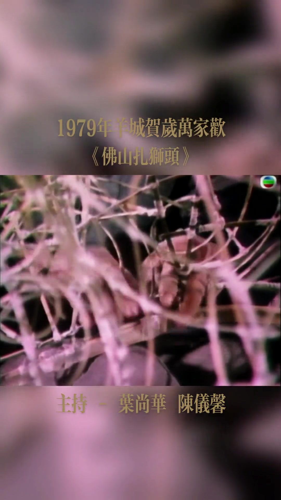 [图]经典重温1979年的羊城贺岁万家欢除了歌舞表演之外TVB还制