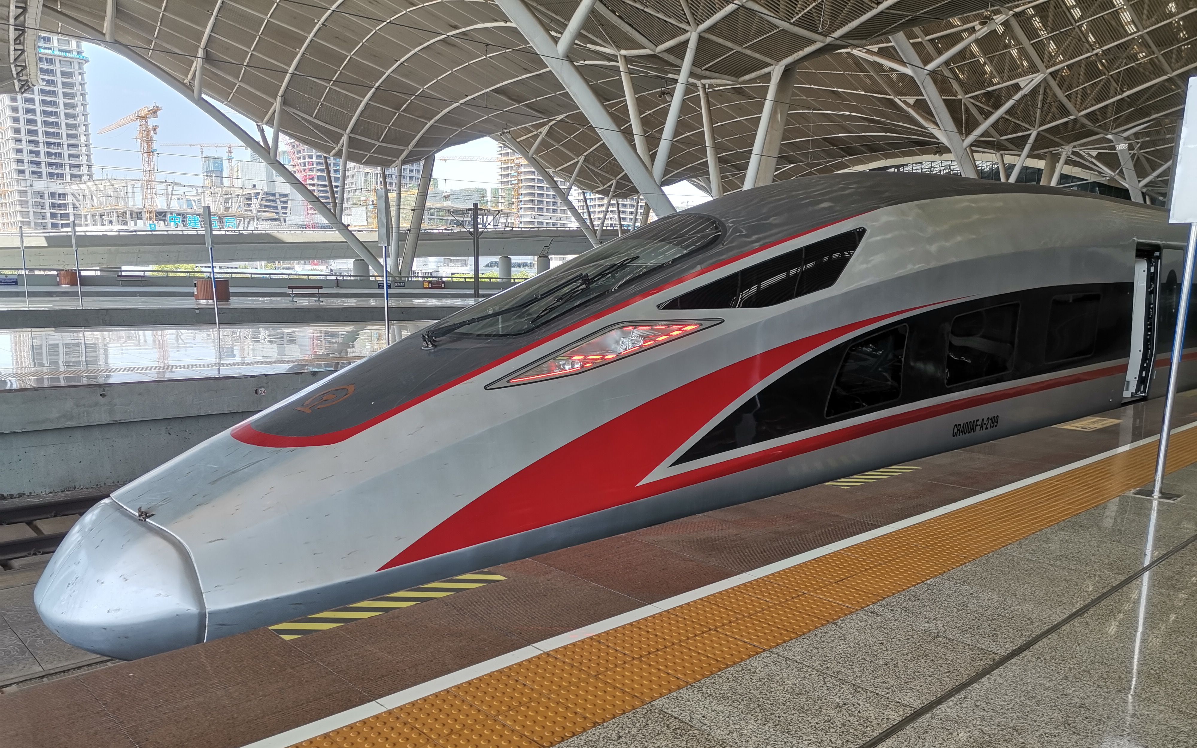 武局买了智能动车cr400af-a去干什么?武杭高动g1792武汉-芜湖的复兴号