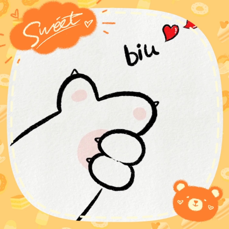 小猫咪对我比心了