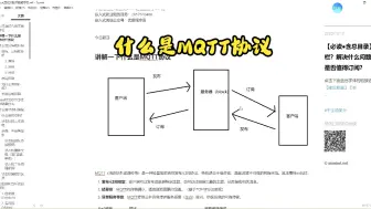 Download Video: 嵌入式面试八股文第80天（什么是MQTT协议）