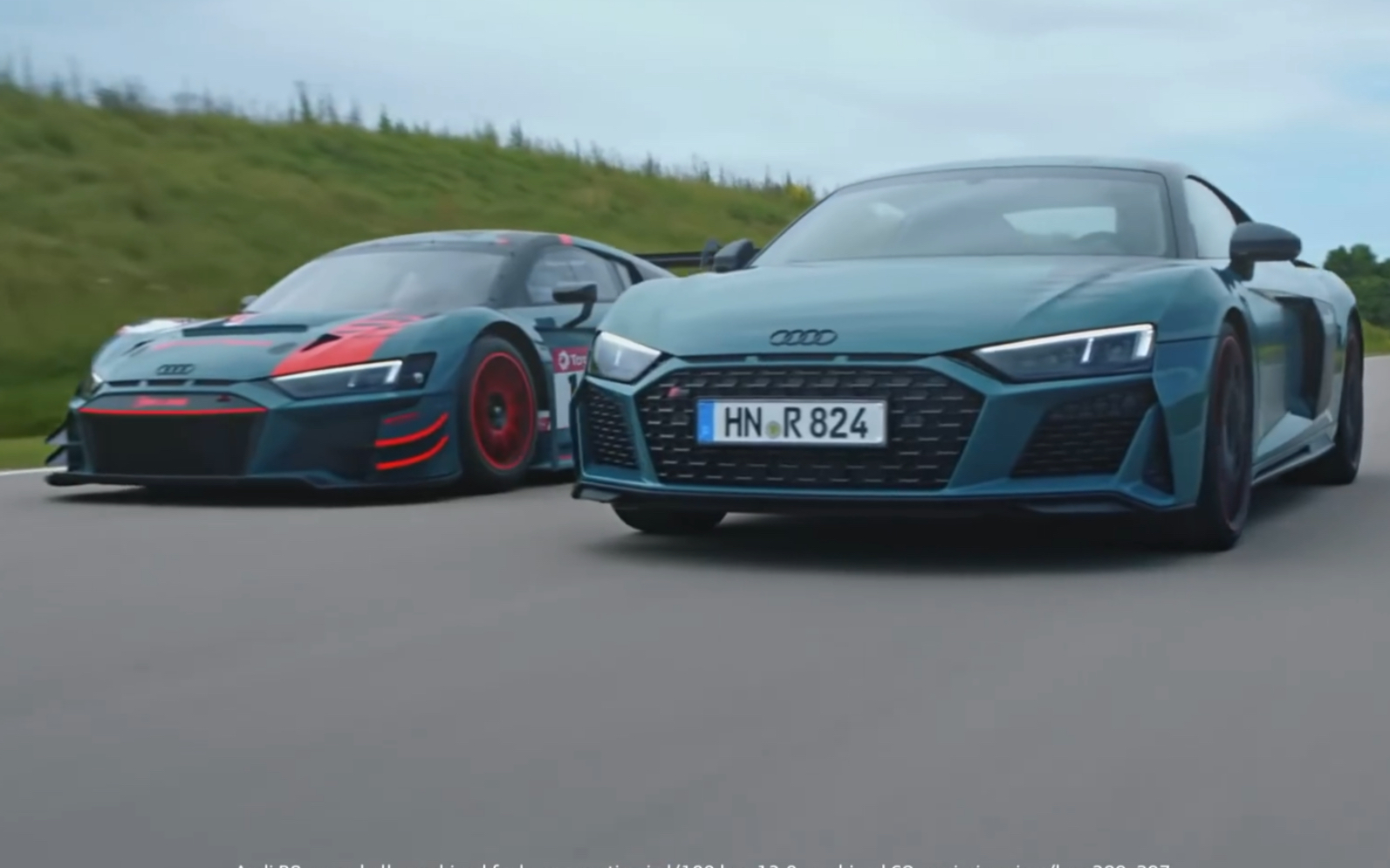 进来听声浪2021奥迪audir8greenhell