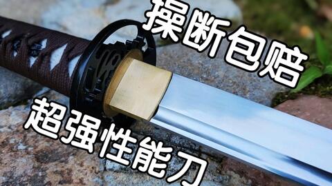 武具 刀装具 日本刀 模造刀 居合刀 六角白木T 10焼刃連体武士居合刀-