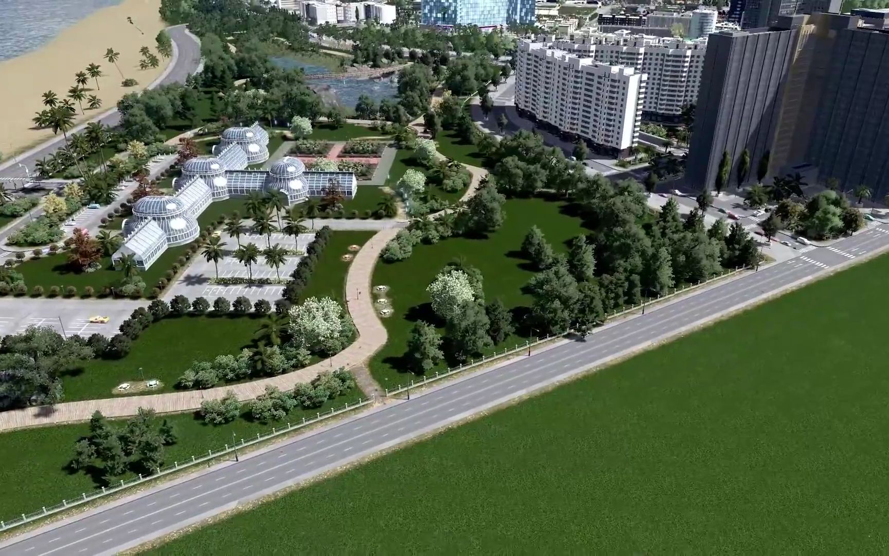 城市天际线:造景19他们开始忙碌