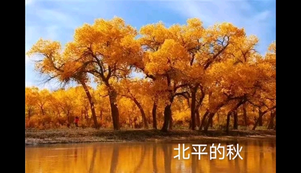 [图]朗读 北平的秋