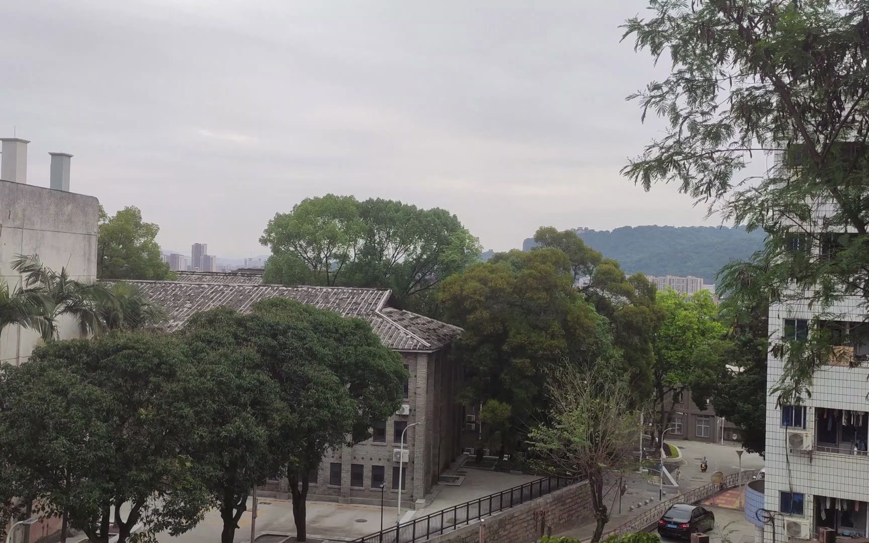 2023年整修后的福师大长安山公园