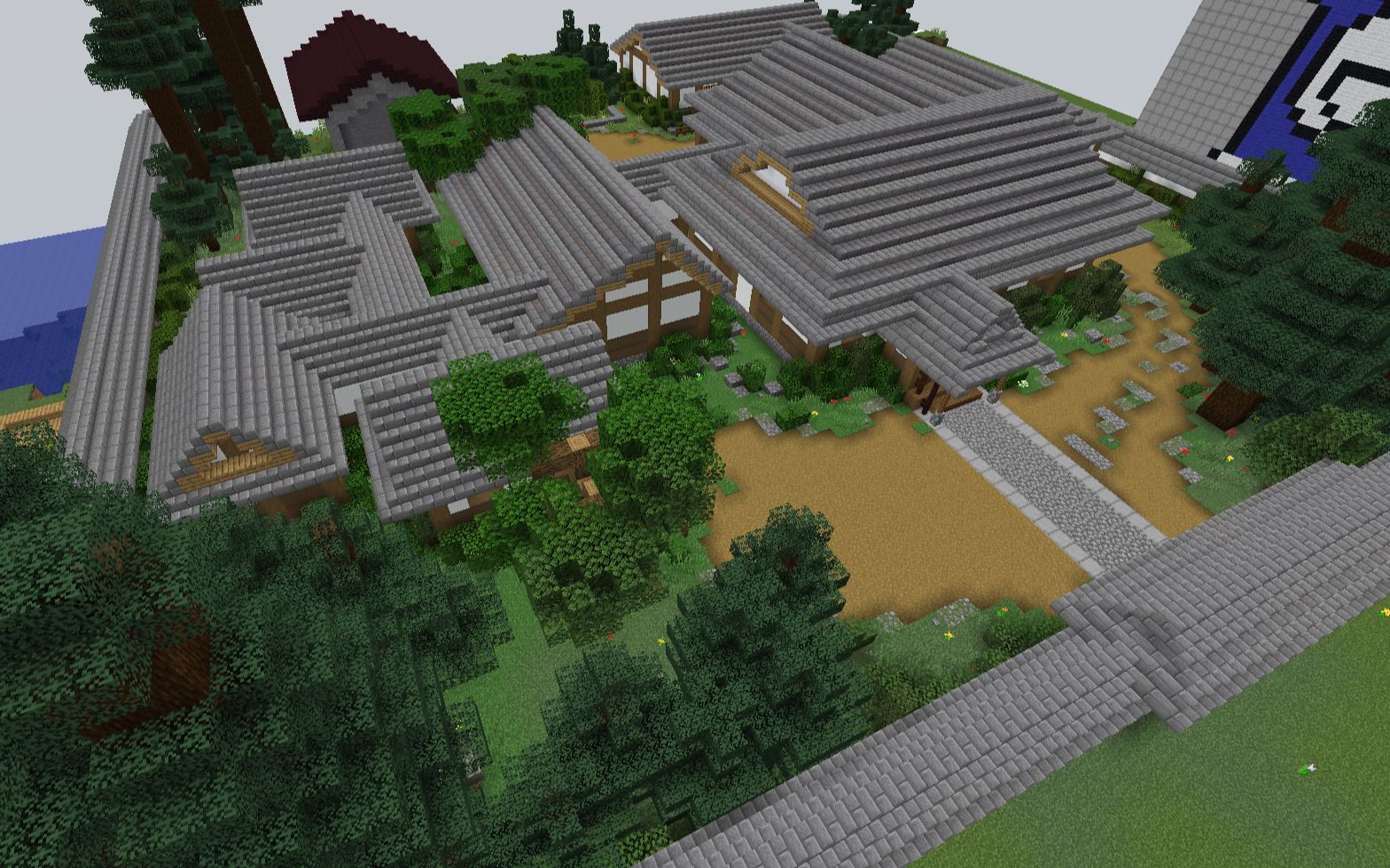 [我的世界minecraft]在服务器花半个月建的卫宫宅