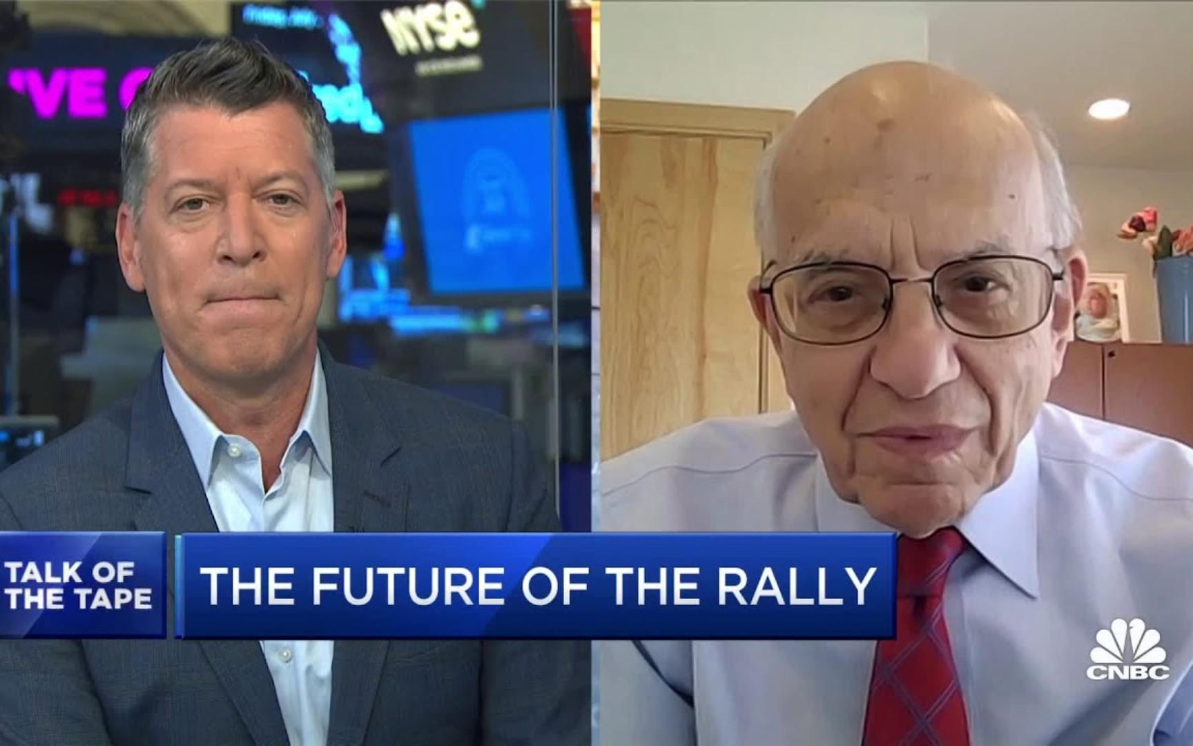 【英语字幕】"沃顿商学院的杰里米·西格尔表示,股票市场即将达到新高