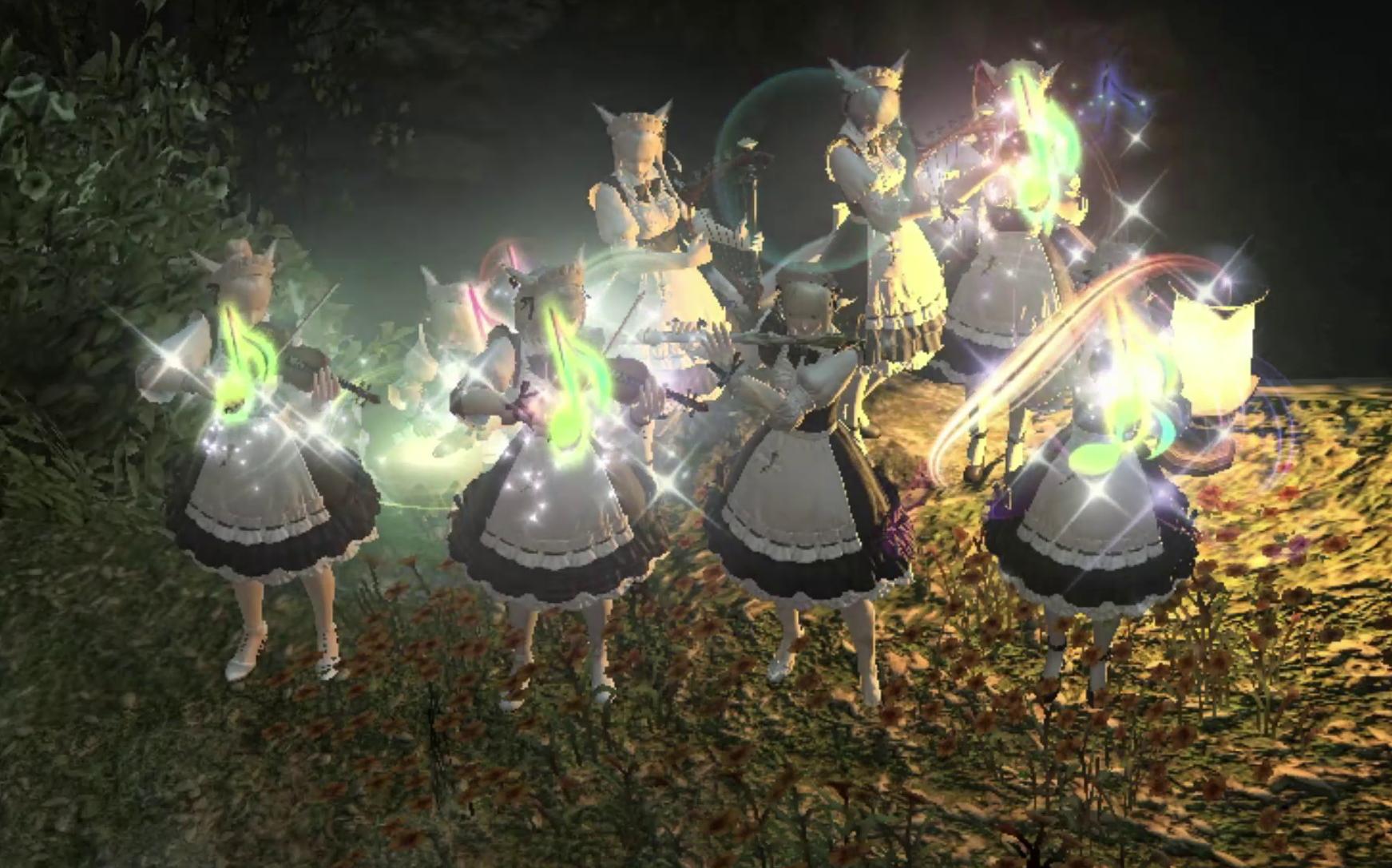 ff14x尼尔世界之重水晶序曲游戏内翻奏