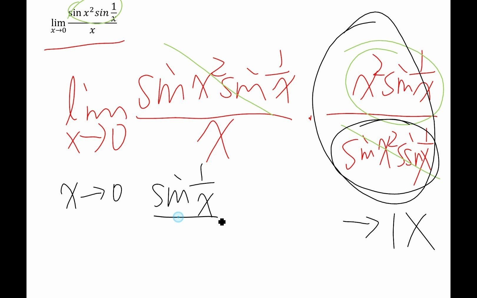 高等数学 微积分 等价无穷小常见误区 关于sin狗/狗→1的讨论哔哩哔哩bilibili