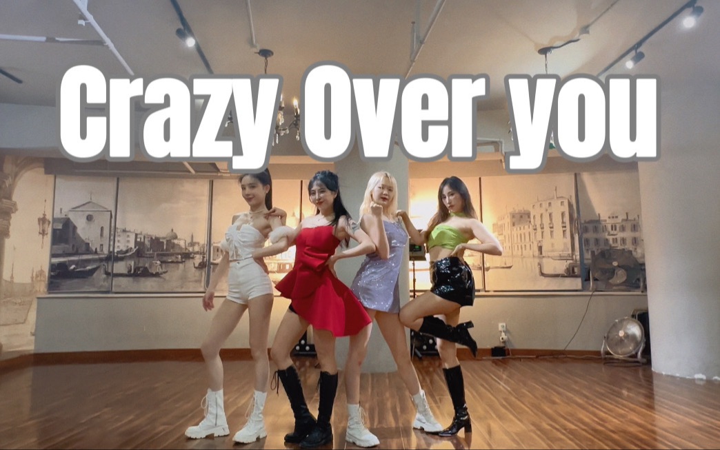 [图]YG终于流出Blackpink【Crazy Over You】全曲练习室 ？ 完整四人走位翻跳！