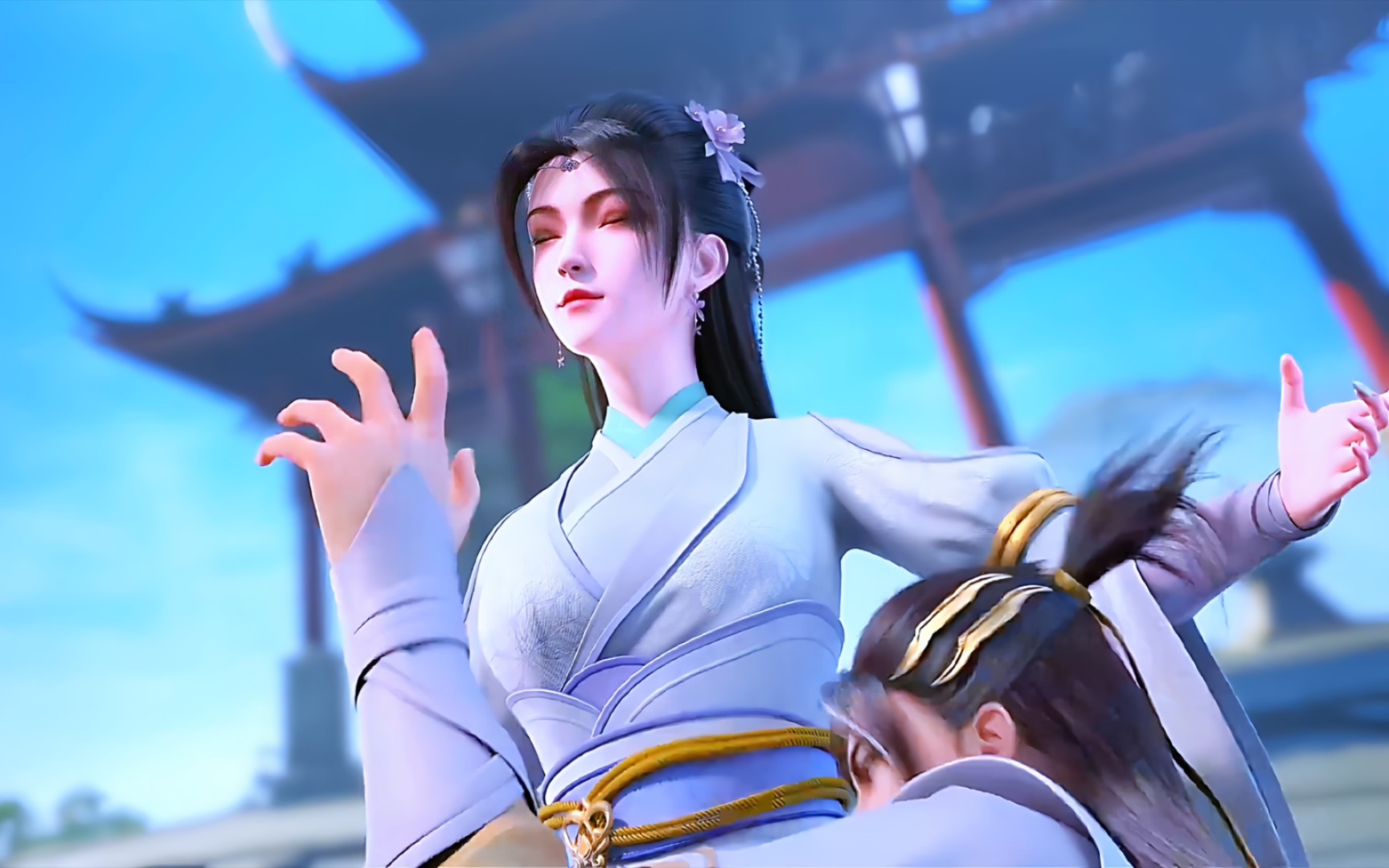 仙武传-楚宣儿总是被徒儿叶辰要抱抱,虽然美女师父抱了很久,但还是放