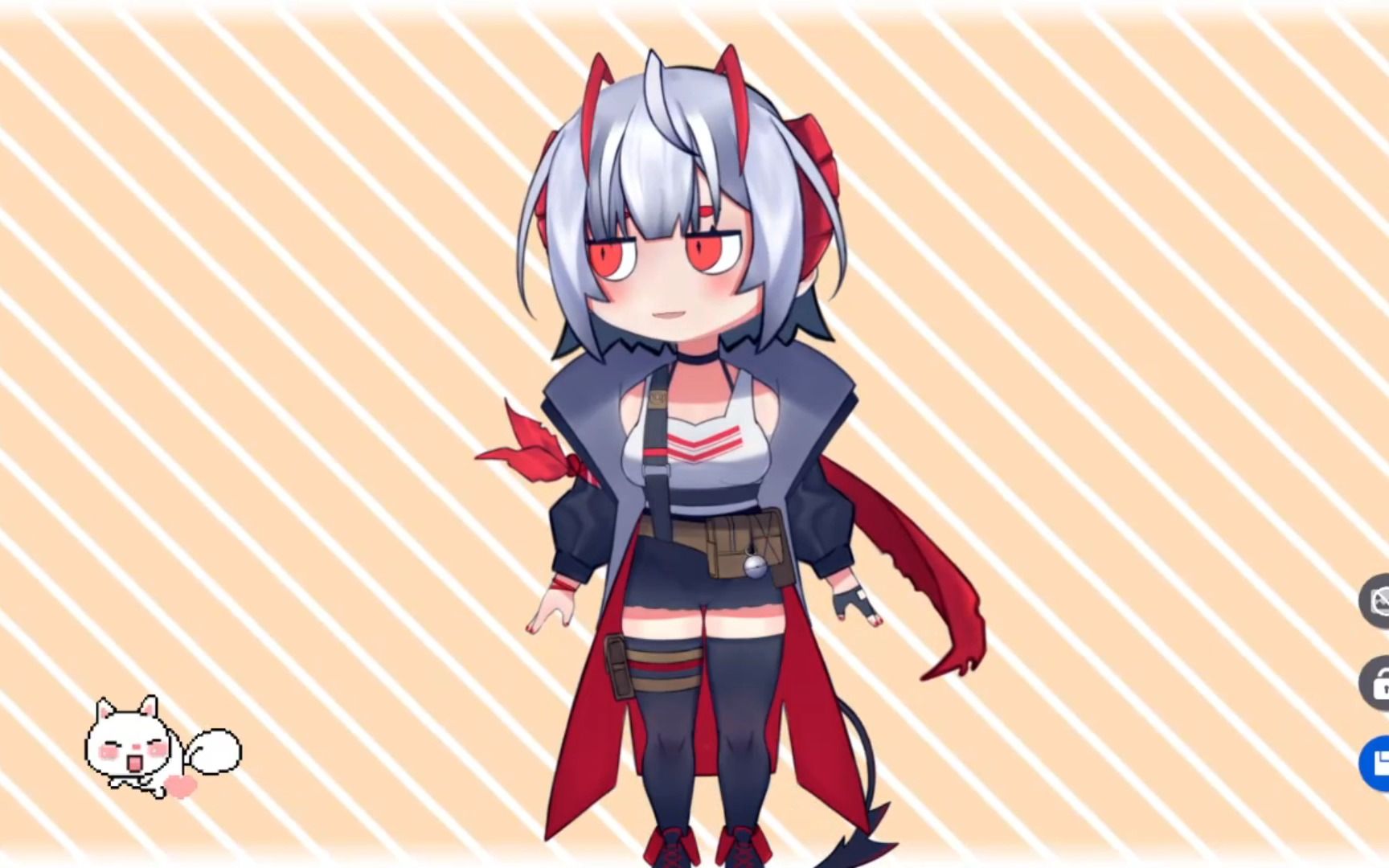 live2d练习【q版明日方舟 w