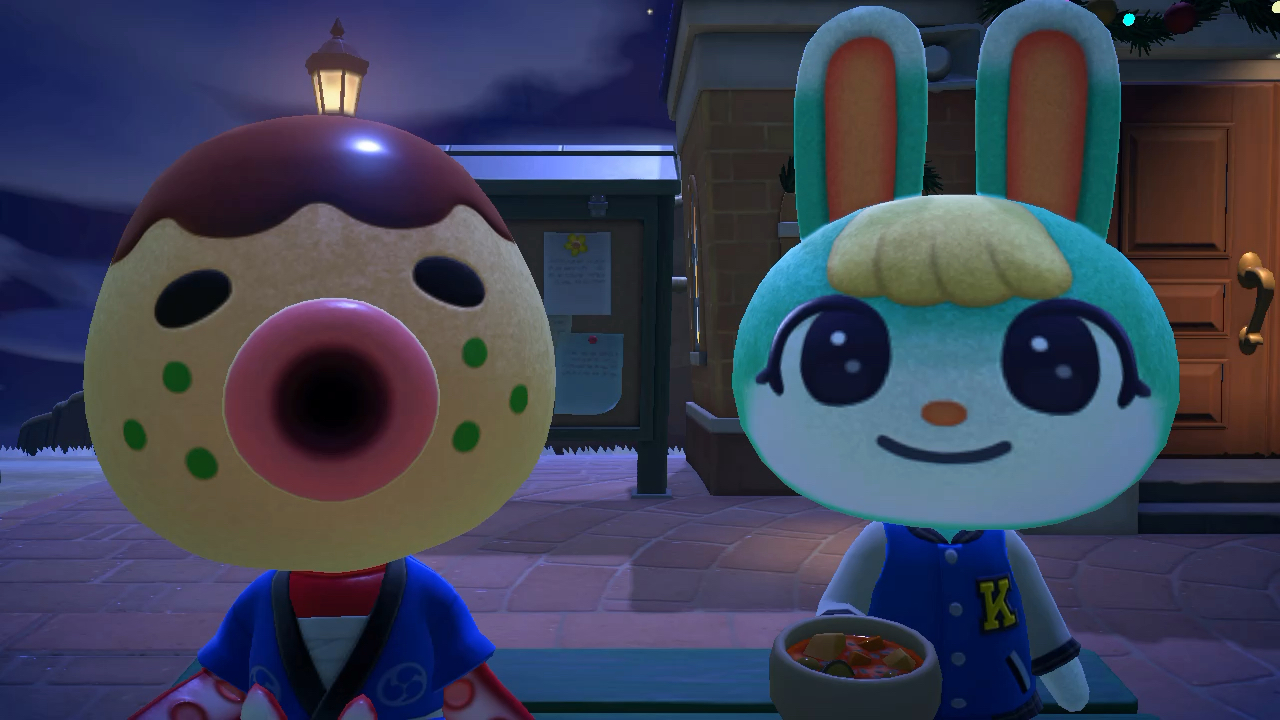 动森中的悠闲小可爱|章丸丸&蜜雪儿|浪费你宝贵的30秒