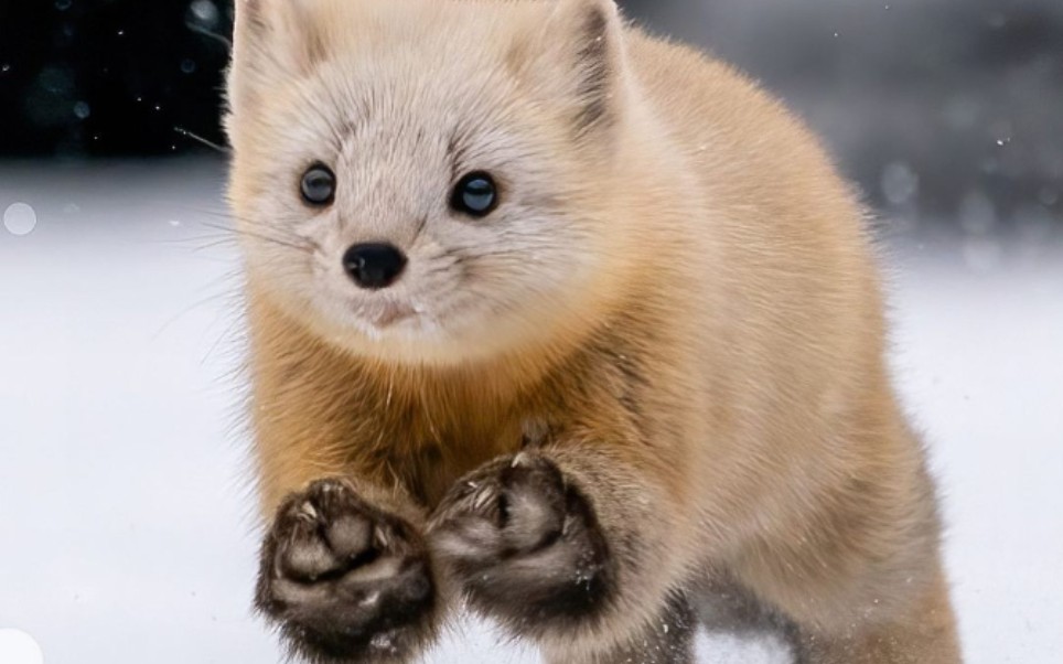 紫貂紫貂到底有多可爱看了就知道