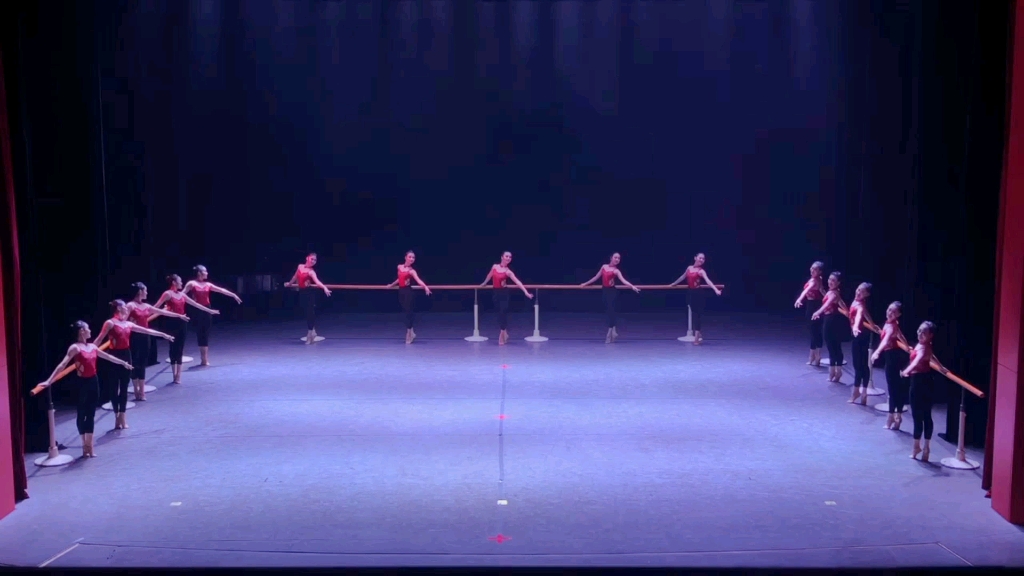 中国古典舞基训课堂 把上组合