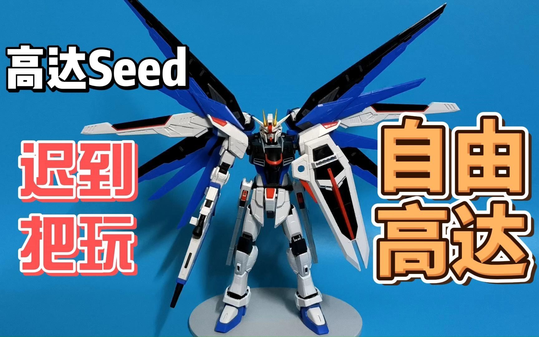 迟到的把玩分享高达seed上海啦啦宝都限定fm自由高达