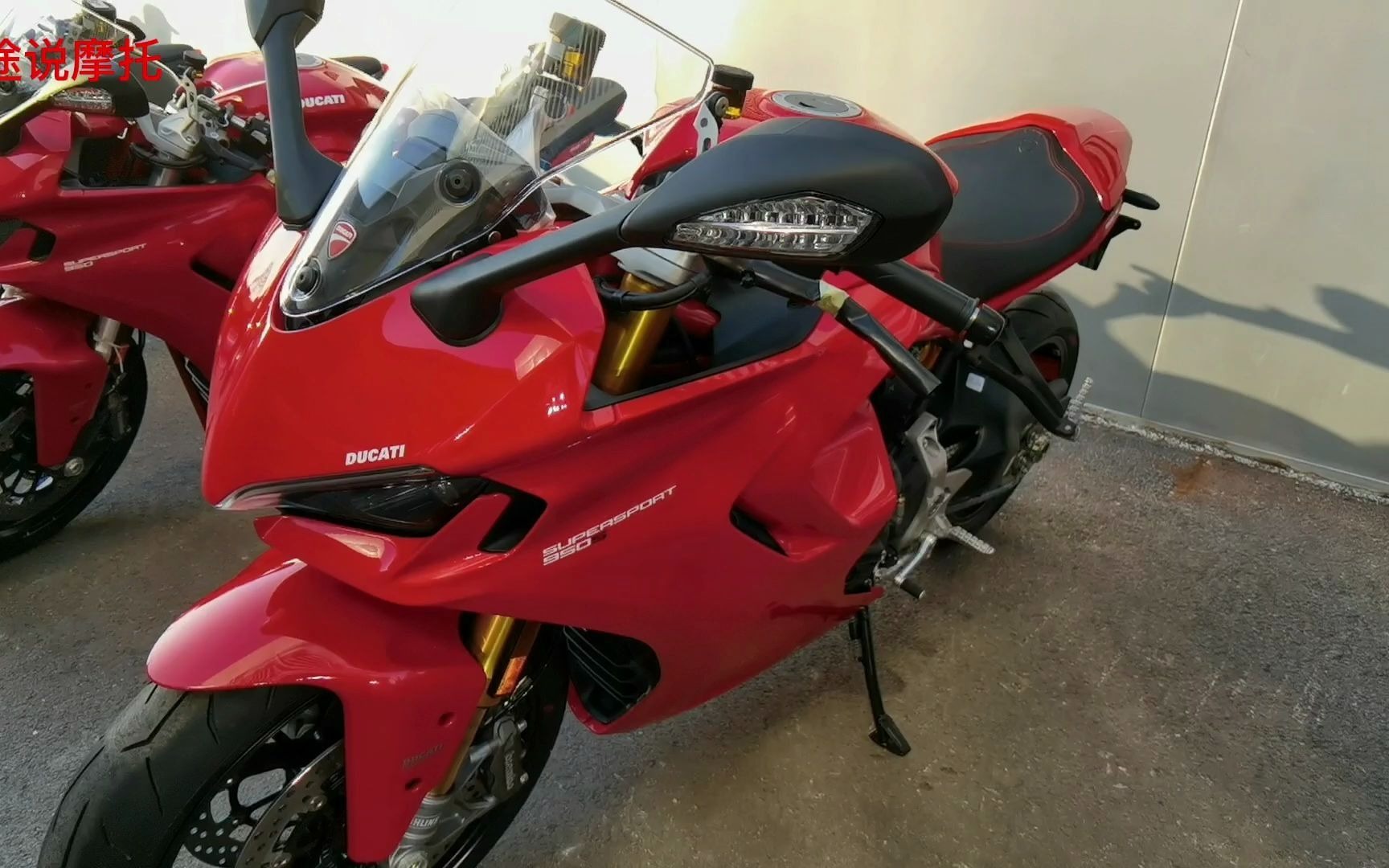 河南郑州杜卡迪鸰速到店实拍视频,杜卡迪摩托越看越漂亮