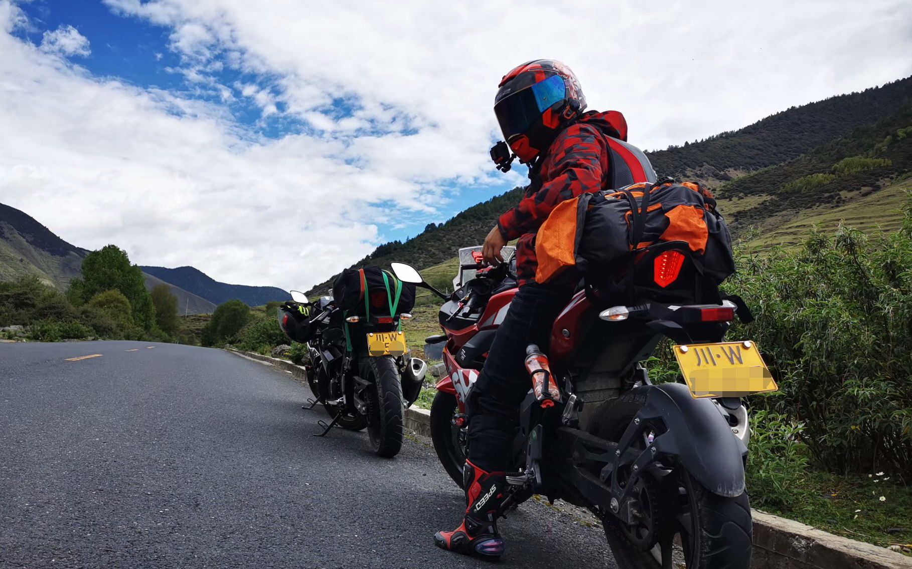 摩旅途中 九龙-理塘 g248-g318