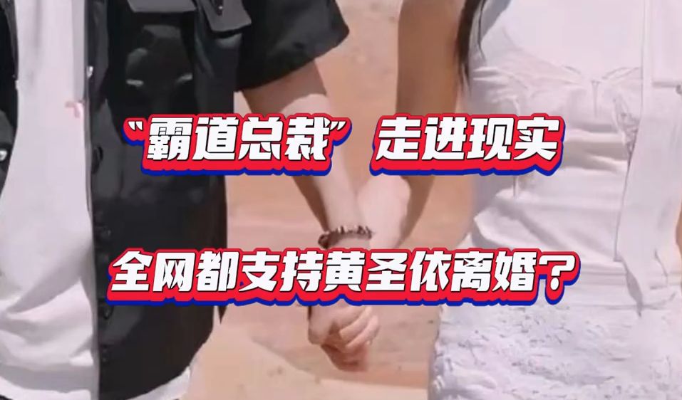 麻辣影视|“霸道总裁”走进现实,全网都支持黄圣依离婚?哔哩哔哩bilibili