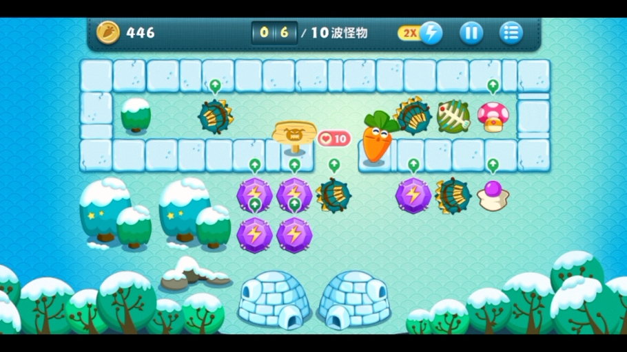 保卫萝卜1,冬季20(全清金萝卜)