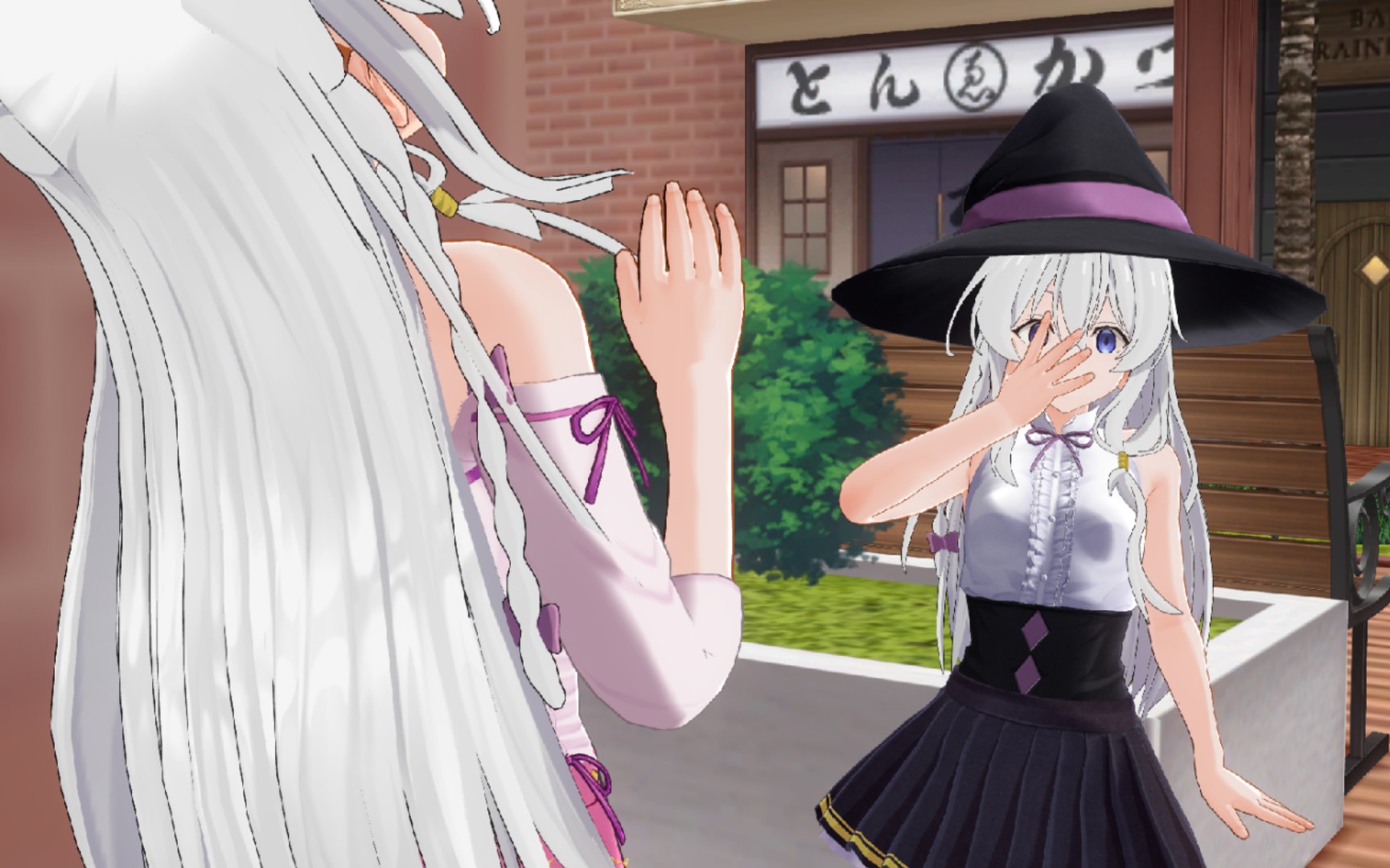 【com3d2】约会途中被伊蕾娜撞见的伊蕾娜