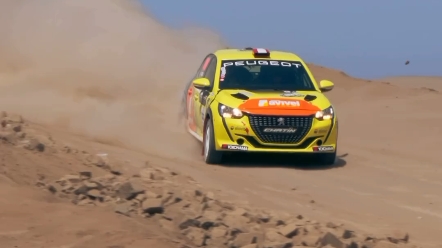 标致208拉力赛版本过弯姿态你觉得怎么样?#标致208 #拉力赛 #弯道