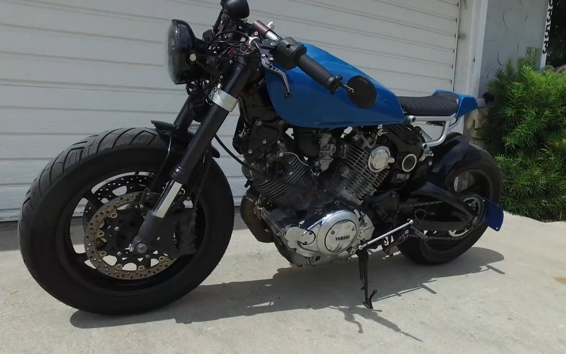 1983 yamaha virago xv920 cafe racer r1 展示