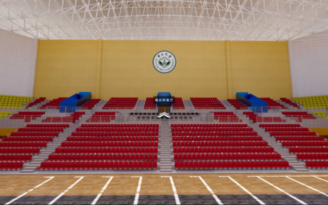广东高校最大体育馆,在中山大学深圳校区!